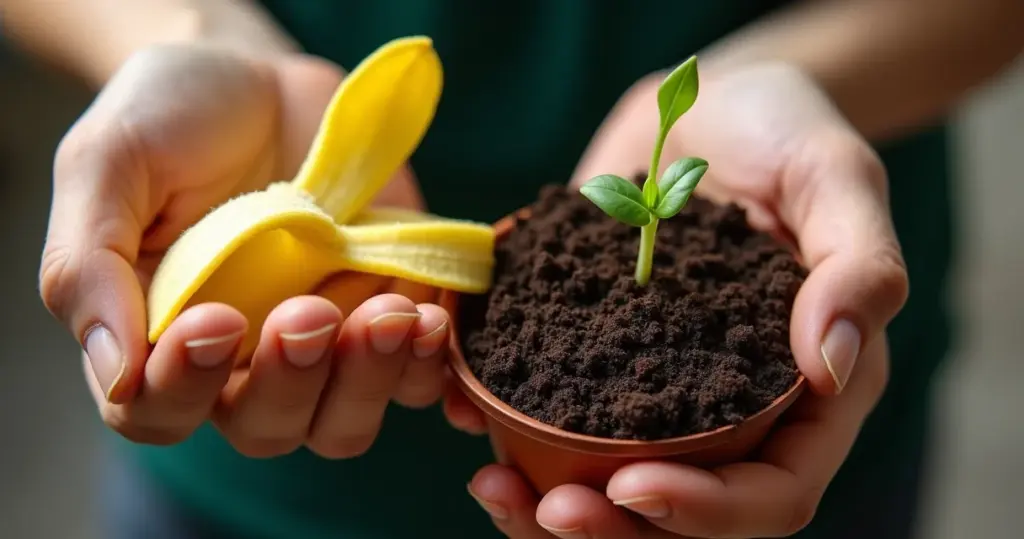 Como fazer adubo com casca de banana e ver suas plantas explodirem
