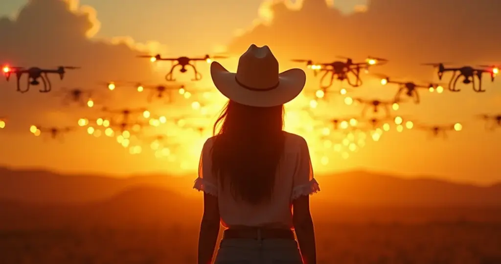 Ana Castela em Londrina: o show com 300 drones e a pausa para ser fazendeira