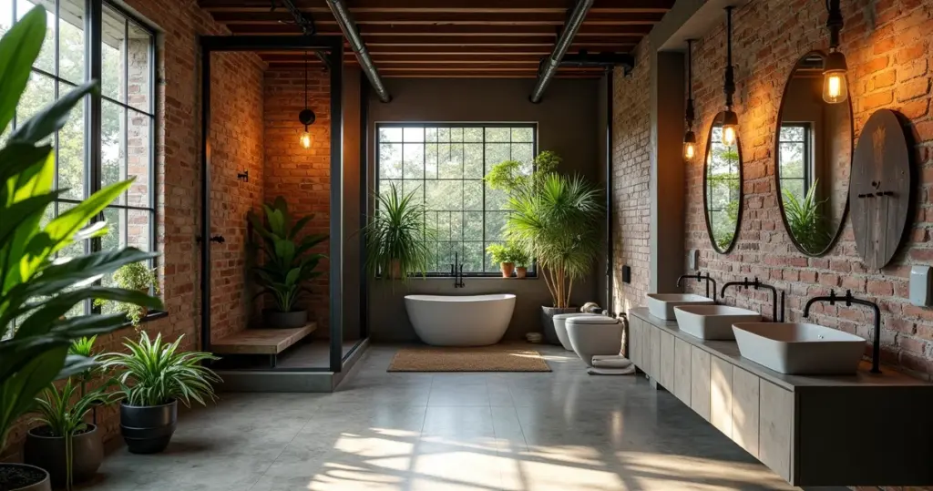 27 Ideias de Banheiro Industrial: Transforme Seu Espaço com Estilo Urbano