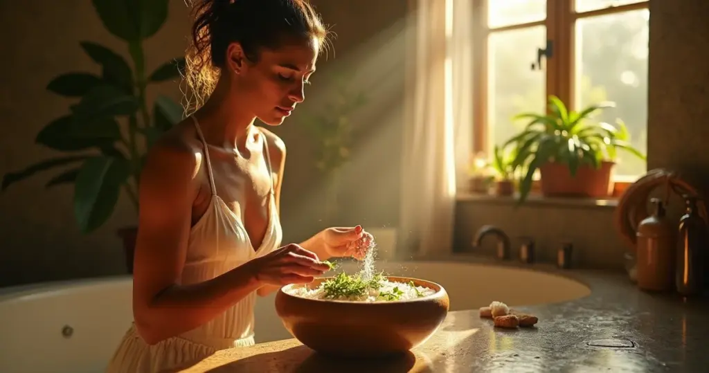 Banho para descarrego: o ritual de 15 minutos que tira o peso do seu corpo