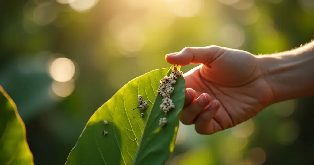 Bichinho branco nas plantas: o erro que 91% dos brasileiros cometem