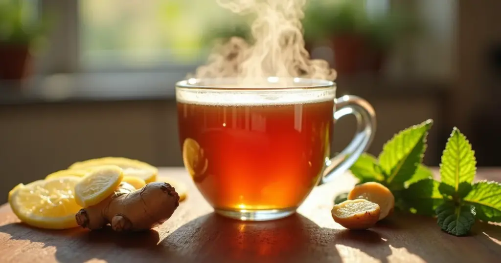 Chá que acalma o estômago em 5 minutos com ingredientes da sua cozinha Chá que acalma o estômago em 5 minutos com ingredientes da sua cozinha