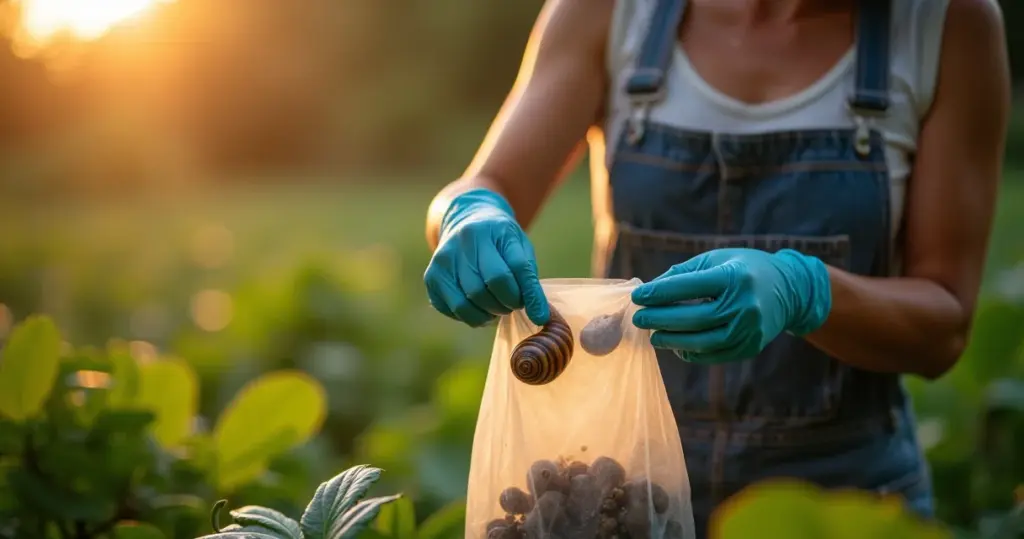 Como eliminar caramujos do quintal com cerveja e horário certo
