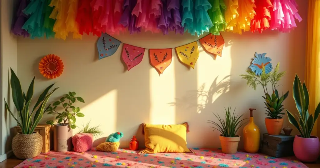 22 Ideias de Decoração de Carnaval Simples e Barata (Menos de R$ 100)