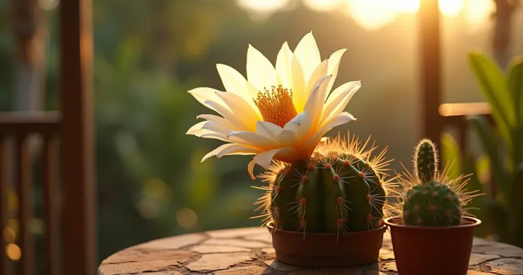 Echinopsis tubiflora: o cacto brasileiro com flores noturnas de 20 cm