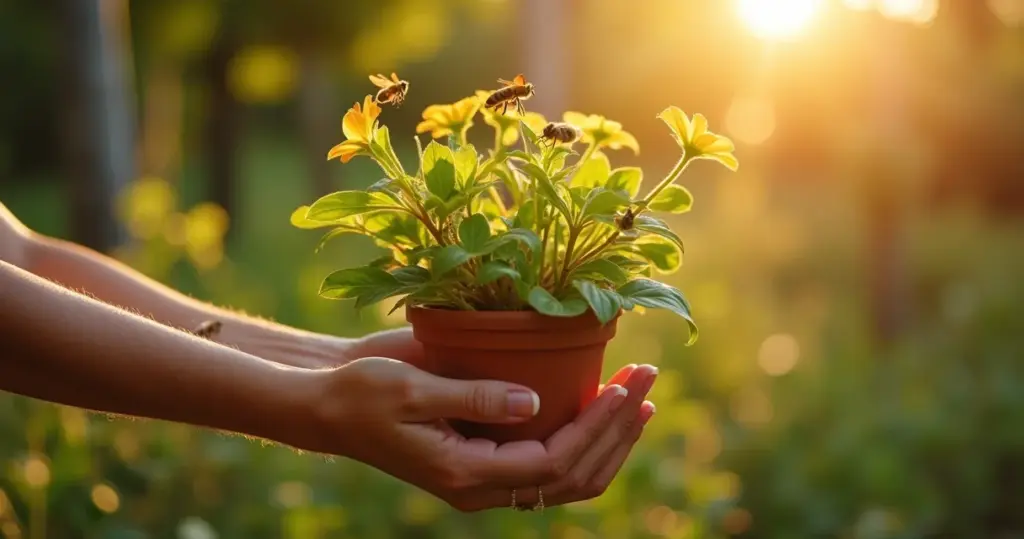 Flor de mel planta: o truque para ter jardim perfumado e comestível em 30cm