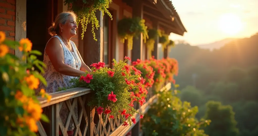 15 Ideias de Flor Pendente de Sol para Varandas Coloridas o Ano Todo