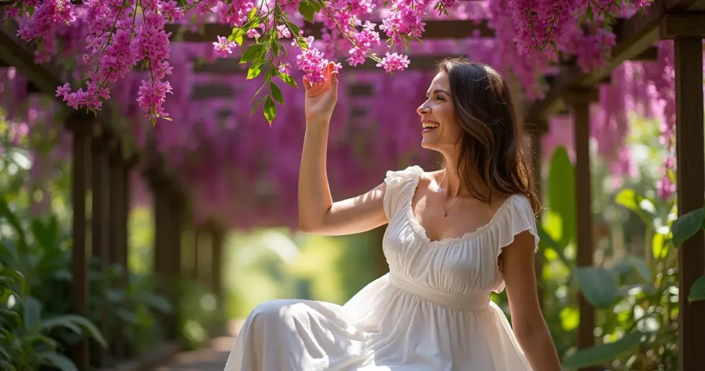 42 Flores Trepadeiras para Pergolado que Florescem Mesmo na Sombra