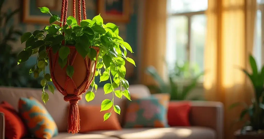 7 Ideias + Cuidados Essenciais da Jiboia Neon Para Iluminar Sua Casa