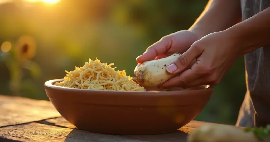 Maniva: o mesmo ingrediente que planta mandioca e faz maniçoba