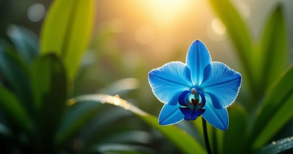 47 Ideias de Orquídea Azul: Tingida vs Natural e o Que Esperar