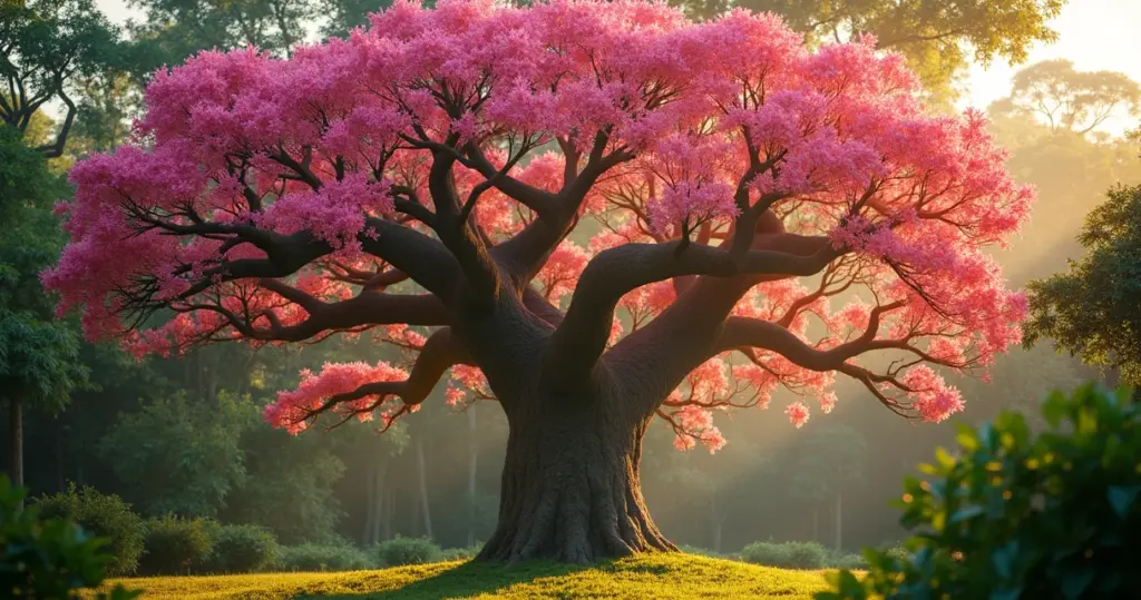 Paineira algodão: a árvore que dá flores e matéria-prima para artesanato Paineira algodão: a árvore que dá flores e matéria-prima para artesanato