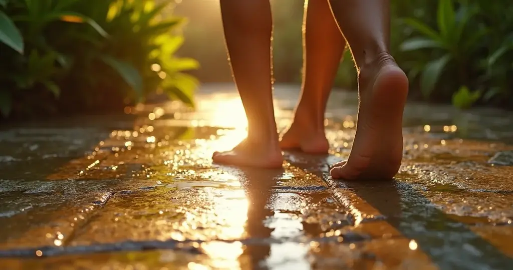 Pedra levigada: o piso que une beleza e segurança sem escorregar