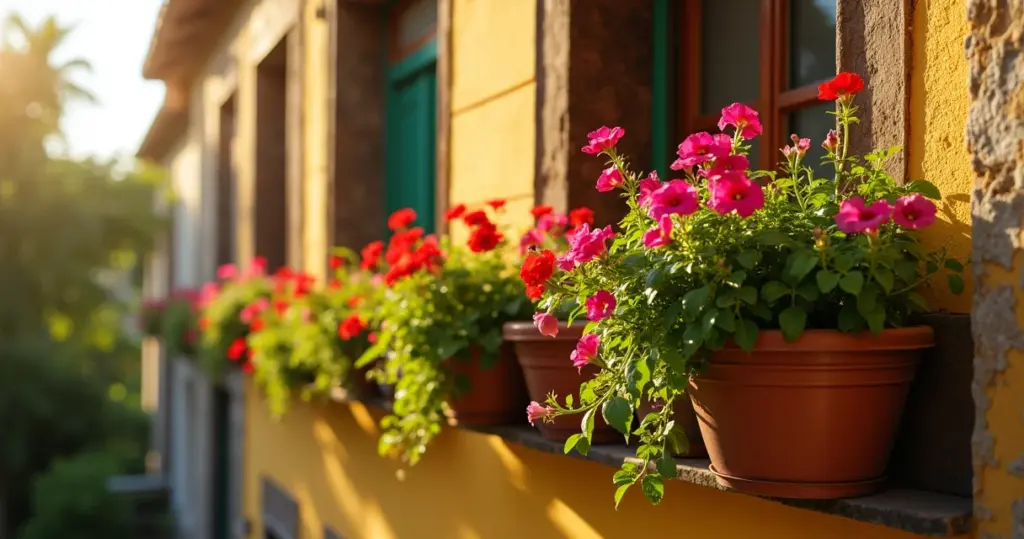 17 Ideias de Planta Pendente de Sol que Transformam sua Varanda