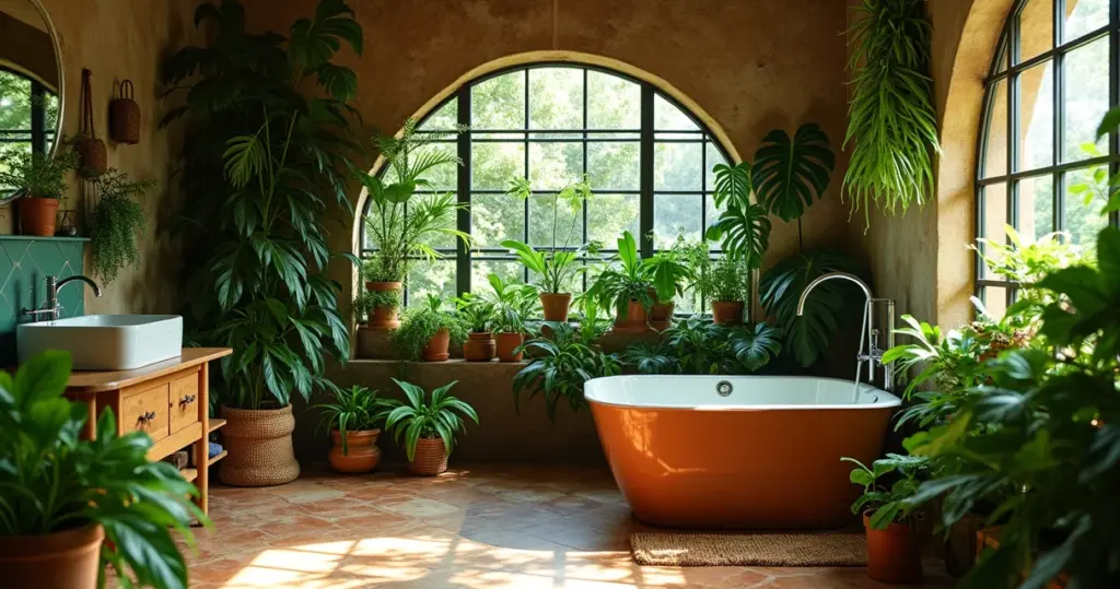 12 Plantas para Banheiros Pequenos que Sobrevivem Sem Janela