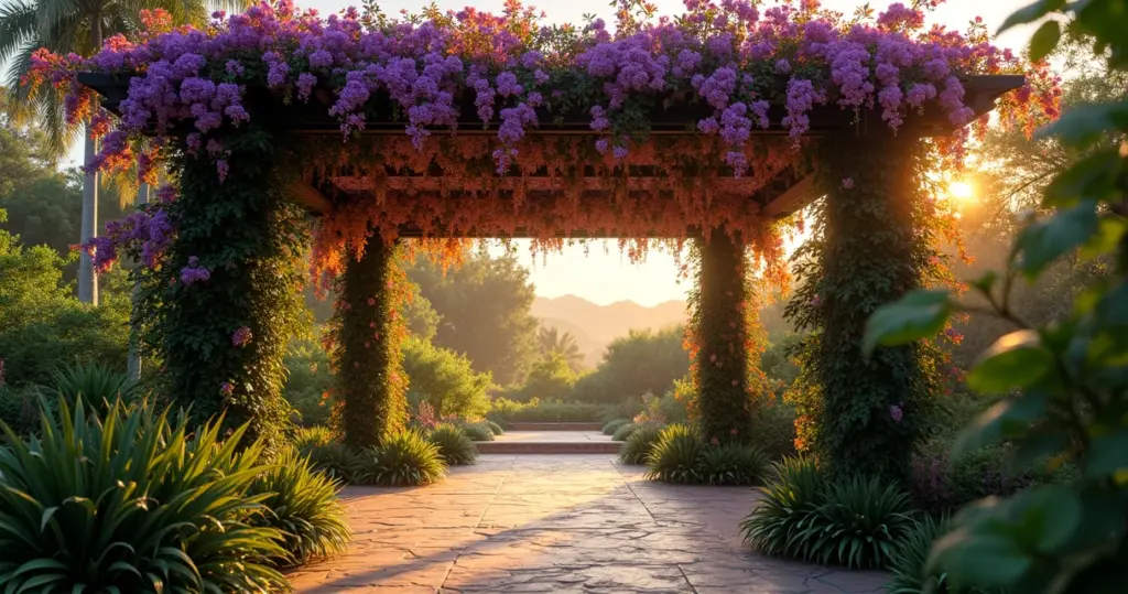 Plantas para pergolado cresce rápido: seu jardim pronto em 30 dias