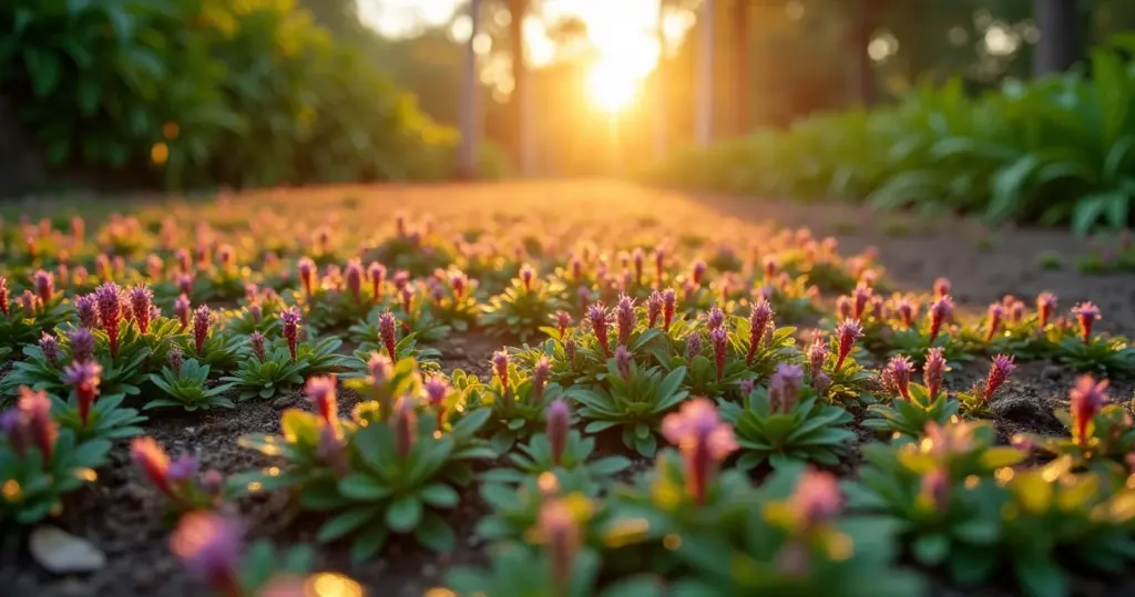 87 Plantas Rasteiras de Sol: O Tapete Vivo que Acabou com a Terra Nua