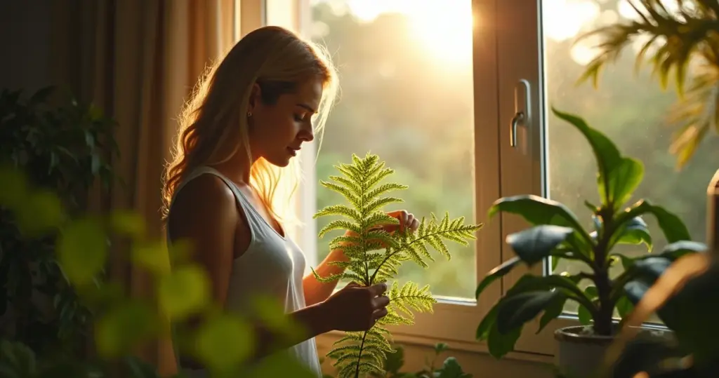 Como a renda portuguesa planta sobrevive em apartamentos sem luz direta