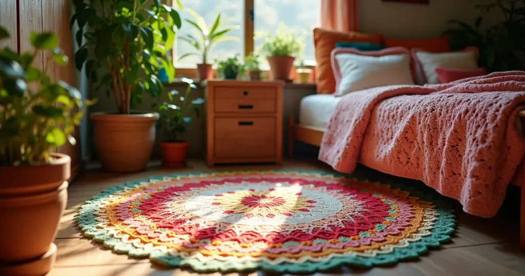 12 Ideias de Tapete De Croche Para Quarto que Vão Aumentar Seu Aconchego 12 Ideias de Tapete De Croche Para Quarto que Vão Aumentar Seu Aconchego