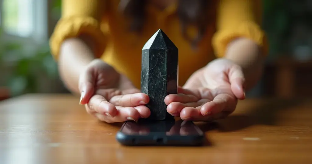 Turmalina negra como usar: o erro de 70% que anula seu escudo energético Turmalina negra como usar: o erro de 70% que anula seu escudo energético