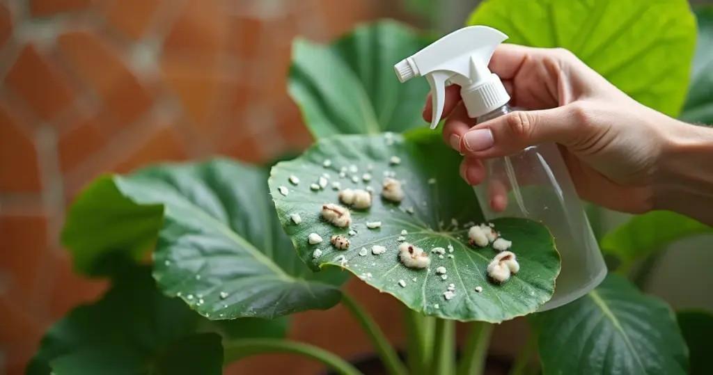 Bichinhos brancos na planta? Solução caseira de 15 minutos