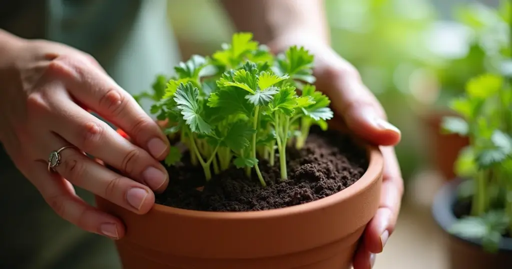 Como Plantar Coentro em Vaso: 7 Passos Para Nunca Mais Comprar Como Plantar Coentro em Vaso: 7 Passos Para Nunca Mais Comprar