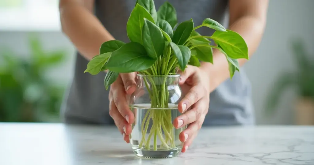 Como Plantar Jiboia na Água: Passo a Passo Sem Apodrecer