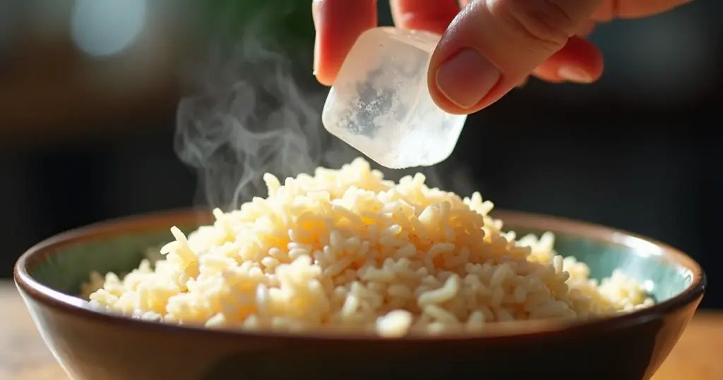 Como Requentar Arroz: O Truque do Gelo que Deixa Soltinho Como Requentar Arroz: O Truque do Gelo que Deixa Soltinho