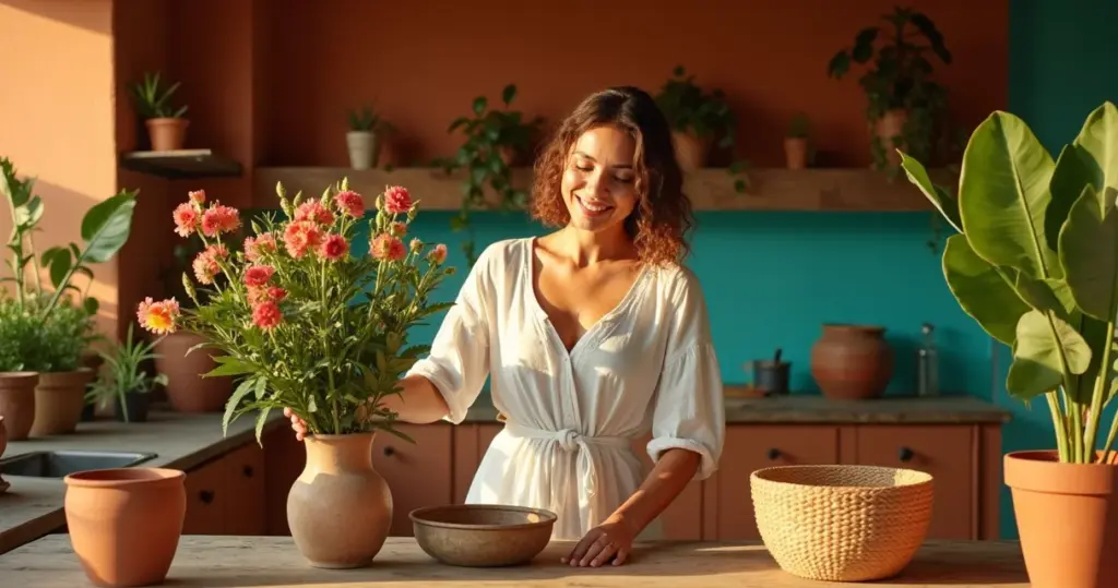 47 Ideias de Cozinha Boho Chic que Transformam Qualquer Espaço