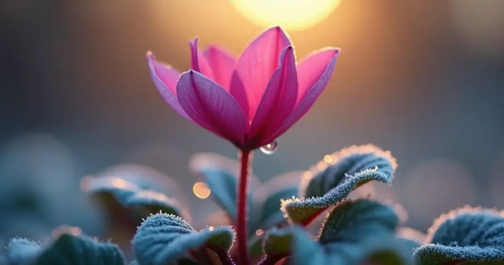 Ciclame no inverno: o truque da rega que faz a flor durar