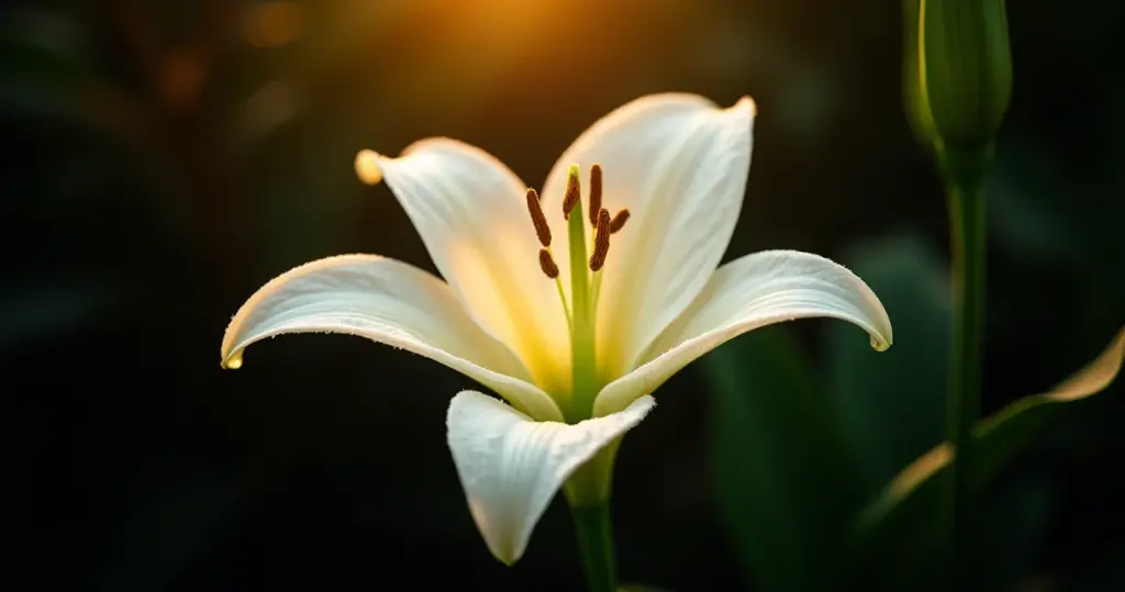 Flor Branca Lírio: Significado, Tipos e Como Cuidar com Segurança