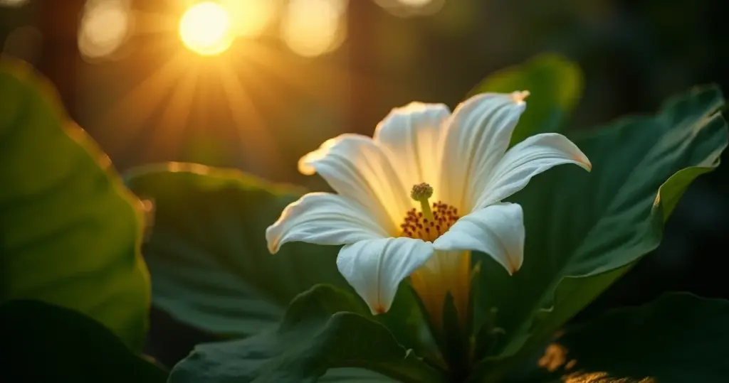 Flor da lua em vaso? Sim, e ela floresce à noite