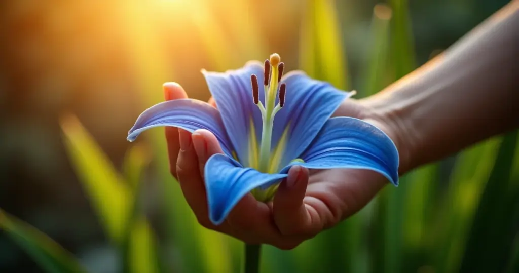 Lírio azul significado: o que essa flor rara revela sobre você