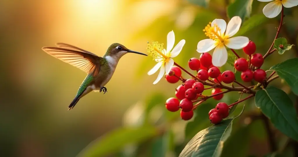 Madressilva: a trepadeira que perfuma e atrai beija-flores, mas cuidado com os frutos