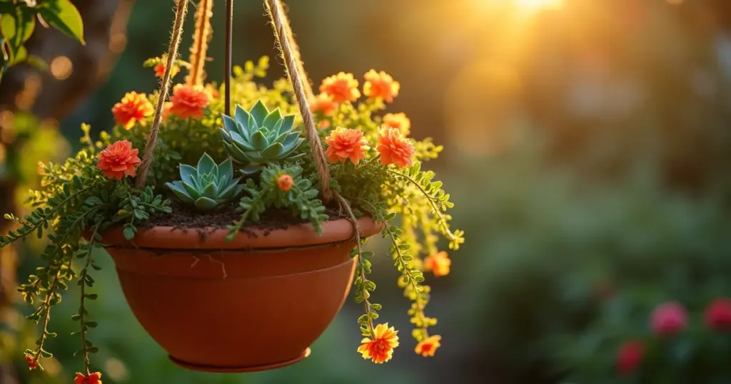 35 Ideias de Plantas Suspensas de Sol Que Amam Calor e Pouca Água