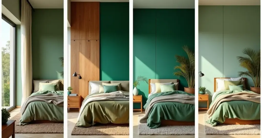 70 Ideias de Quarto Verde e Madeira para 2026: Como Acertar nos Tons e Materiais 70 Ideias de Quarto Verde e Madeira para 2026: Como Acertar nos Tons e Materiais