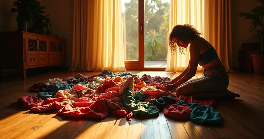 Sonhar com Bagunça de Roupas? O Que Seu Inconsciente Quer Que Você Organize