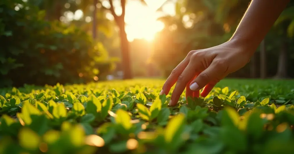 Tipos de forração que viram um tapete verde no jardim