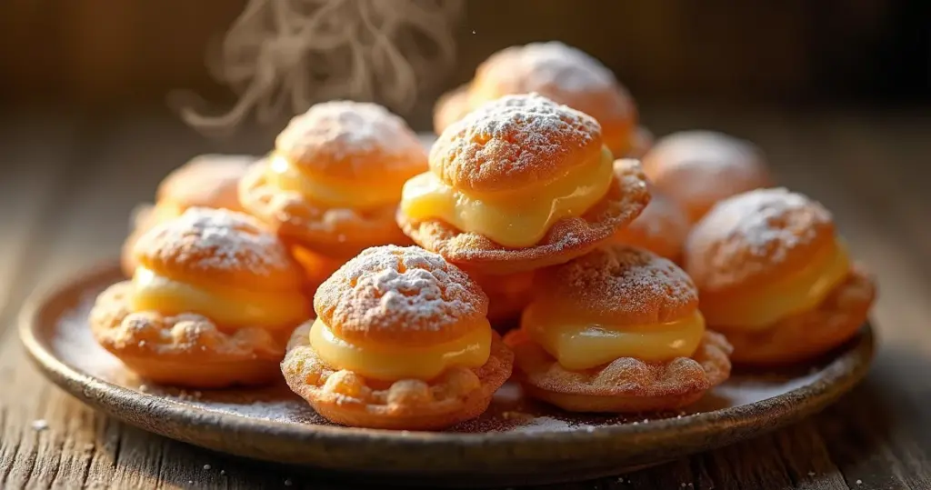 Zeppole di San Giuseppe: Receita Tradicional com Massa Choux e Creme