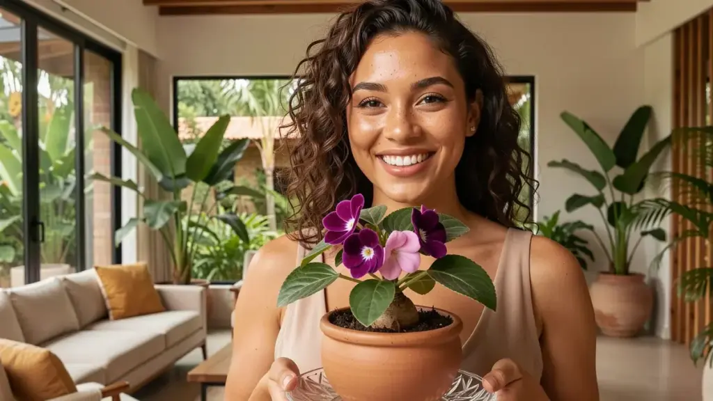 Gloxínia flor: significado, cores e como fazer a planta florir de novo