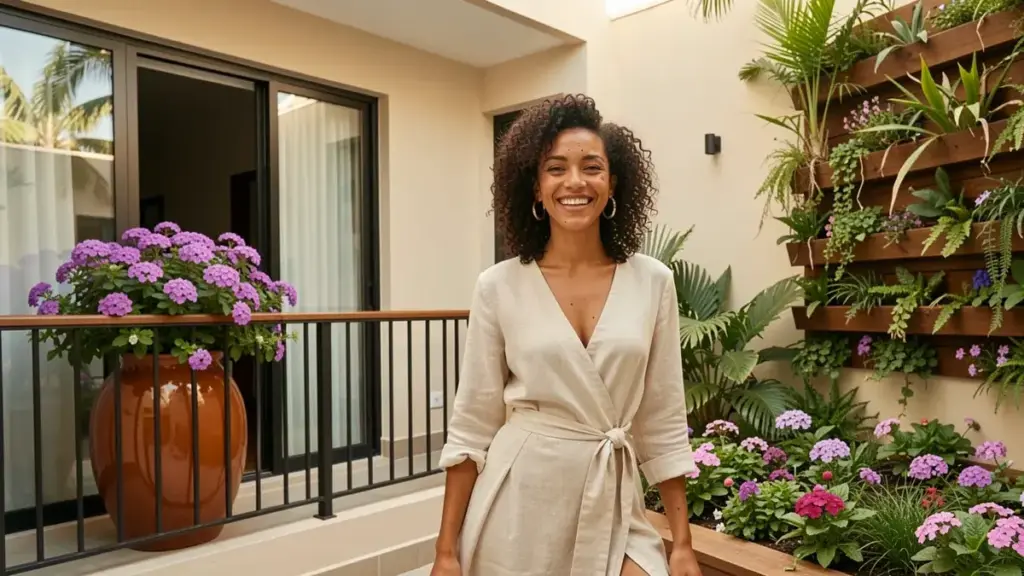 Flor roxa em vaso, muro e canteiro: qual escolher para sol, sombra e pouco espaço