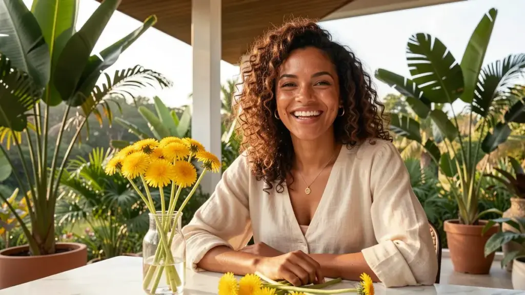 Dente de leão tipos: como não confundir com serralha e outras flores amarelas