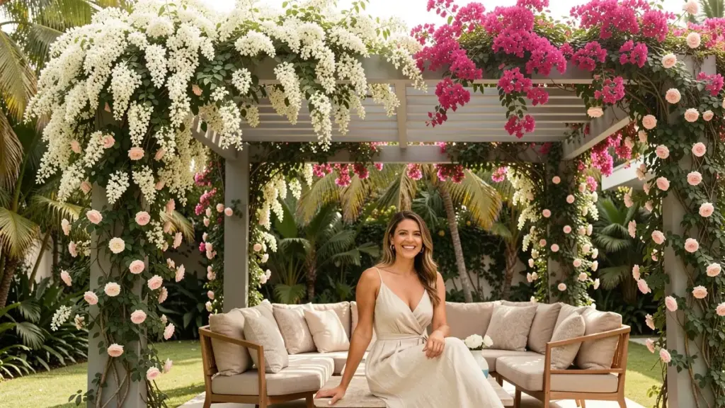 Planta para pergolado: 12 trepadeiras que dão sombra, flor e perfume